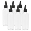 PATIKIL Plastic Applicator Bottle, 6 Pcs 3.4oz(100ml) Leak Proof Refillable
