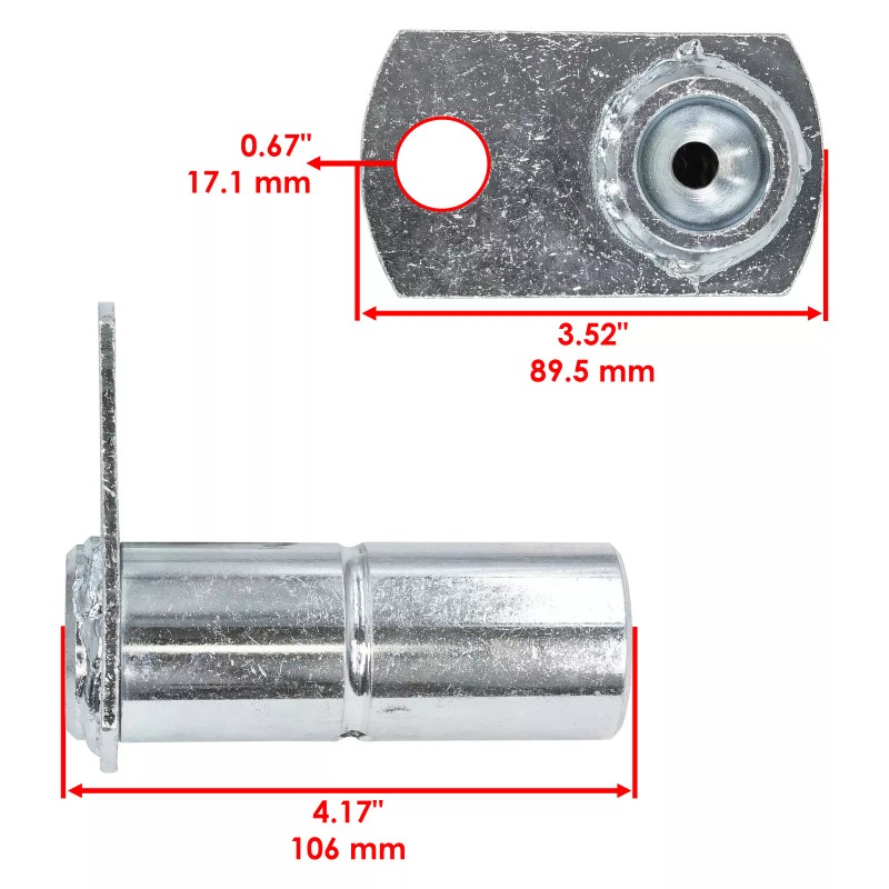 Caltric Lower Tilt Pin Quick Attach For John Deere 4475