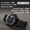 CADISEN Automatic Watch Men's Mechanical Automatic Watch NH35 Sapphire Glass