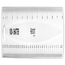 Westcott 12" / 30cm Shatter Proof Plastic Ruler - Transparent