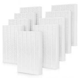 Pelano HPA300 Replacement Filters R for Honeywell Air Purifier HA300, HPA300, HPA300VP, HPA304, HPA3300, HPA5300 & HPA8350, 6 Pack True Filter, Fits for Honeywell R Filter (HRF-R3 & HRF-R2 & HRF-R1)