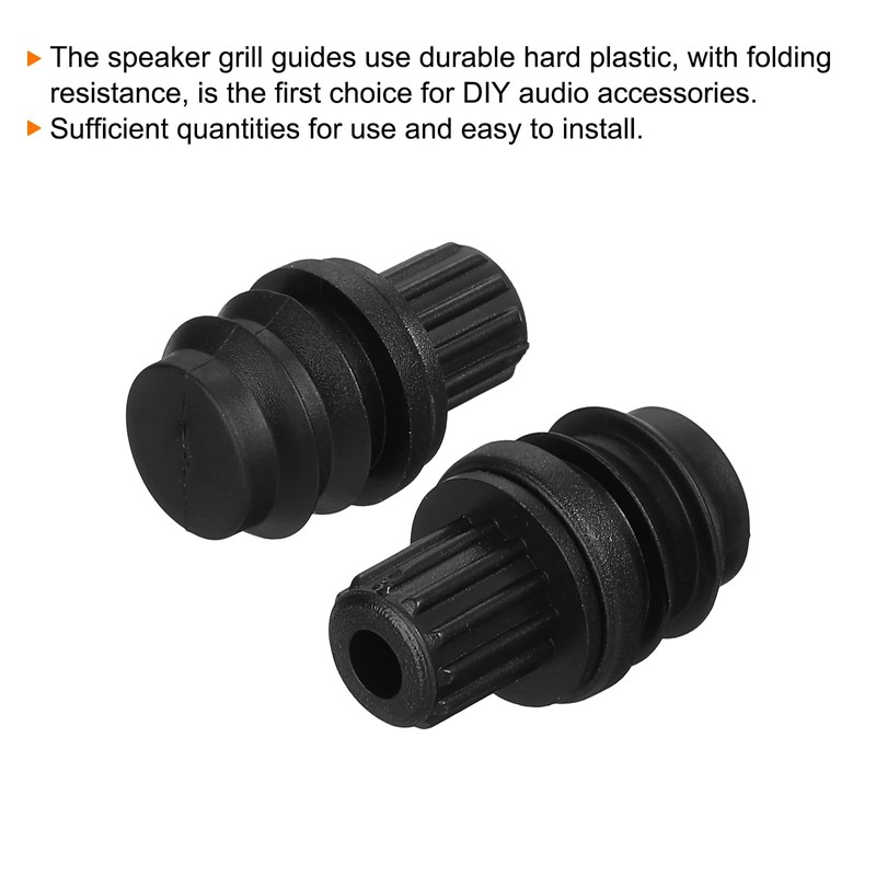 MECCANIXITY Speaker Grill Guides Plastic Ball and Socket Type 8mm