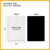 KikoSkool Magnetic Photo Pocket Refrigerator 20 Pack, Hold White 2.5X3.5