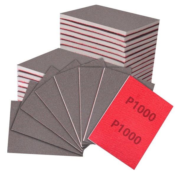 POTUINOM 24 Pcs 3 x 4 Inch Sanding Sponge Set,