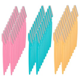 Eyebrow Razor 62 Pcs Multipurpose Exfoliating Dermaplaning Tool Trimming and Shaving Grooming for Face and Eyebrow Shaper for Women and Man Mooerca