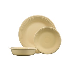 Fiesta 3-pc. Classic Dinnerware Set Ivory