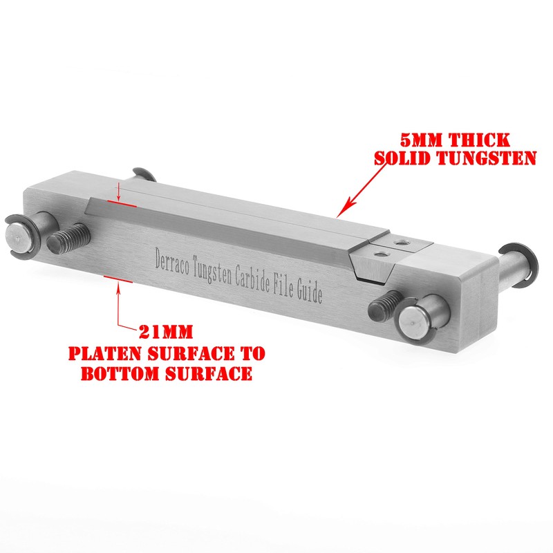 Tungsten Carbide File Guide for knife maker GEN 2 by