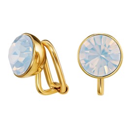 Traveller Women's Crystal Clip Earrings, Crystal