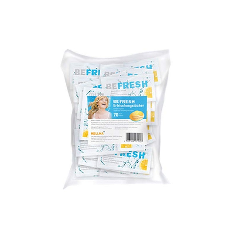 HELLMA Befresh 60117159 Refreshing Cloth in Polybag