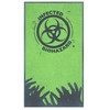 Zombie Infected Beach and Bath Towel Novelty Geek Gift