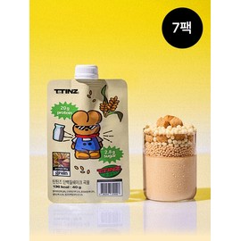 [7 Packs] Tintin’s Protein Shake Pouch Chocolate Grain Rice Flour / [7팩] 틴틴즈 단백질 쉐이크 파우치 초코곡물 미숫가루