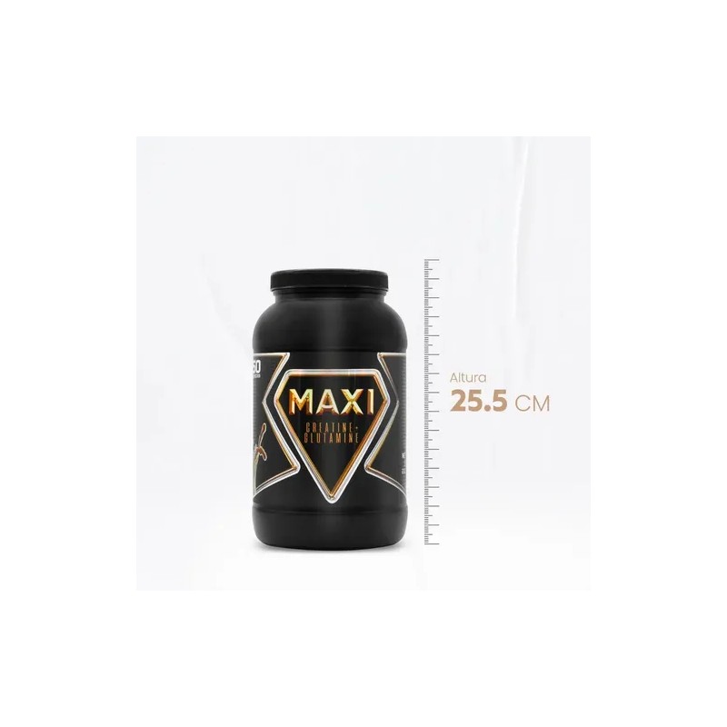 Creatina Glutamina Maxi Protein 1 Kg 50 Servicios Sabor Mango