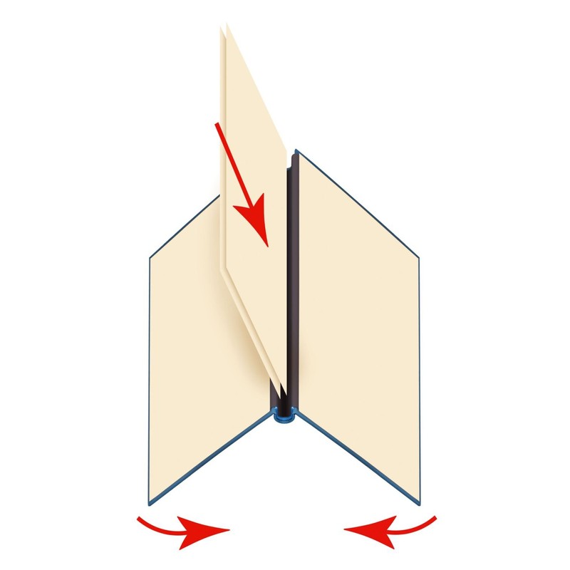 Veloflex 4944310 Springback Binder A4 Velocolor Yellow