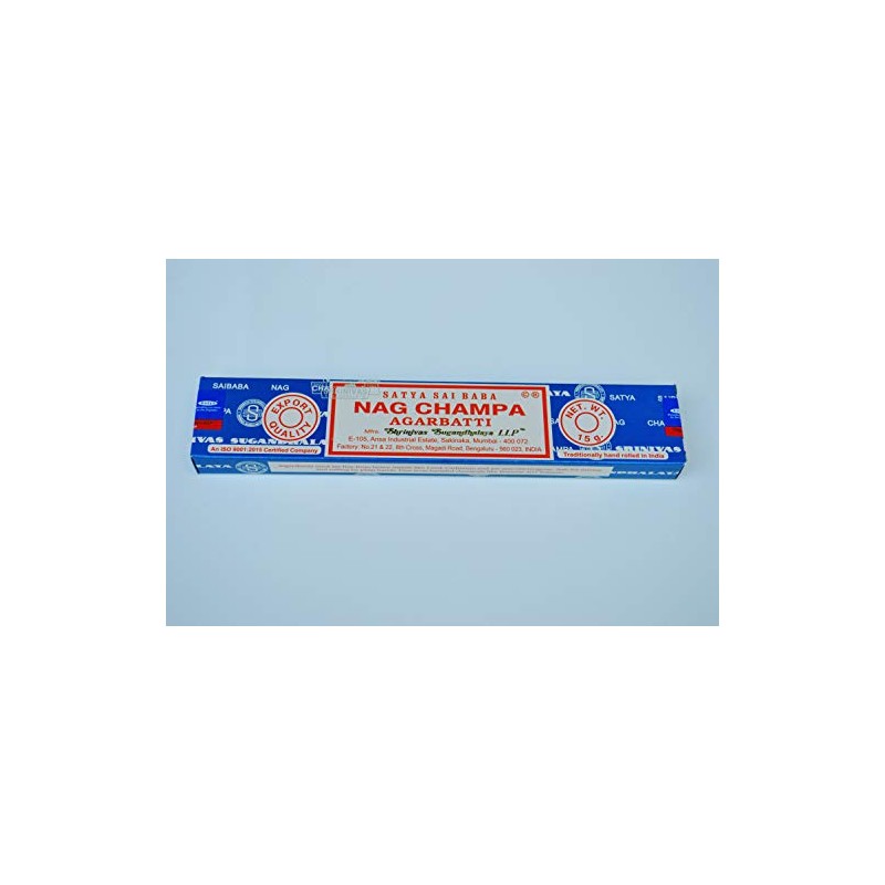 SATYA SAI BABA NAG CHAMPA Incense India【Nag Champa】15g / Incense