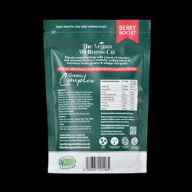 The Vegan Wellness Co. Greens Complex Berry Boost 180G
