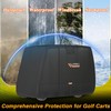 EVRBUL Golf Cart Cover, 4/4+2 Passengers Waterproof Golf Cart Covers