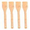 J.H. Company Set 4 Pcs Espatula Pala De Madera Utensilio
