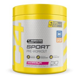 Cellucor C4 Sport Pre Workout Powder Watermelon - NSF Certified for Sport + Preworkout Energy Supplement for Men & Women - 135mg Caffeine + Creatine M