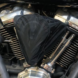HDBUBALUS Harley Air Filter Rain Sock Cover for Harley Sportster XL Touring Dyna Softail