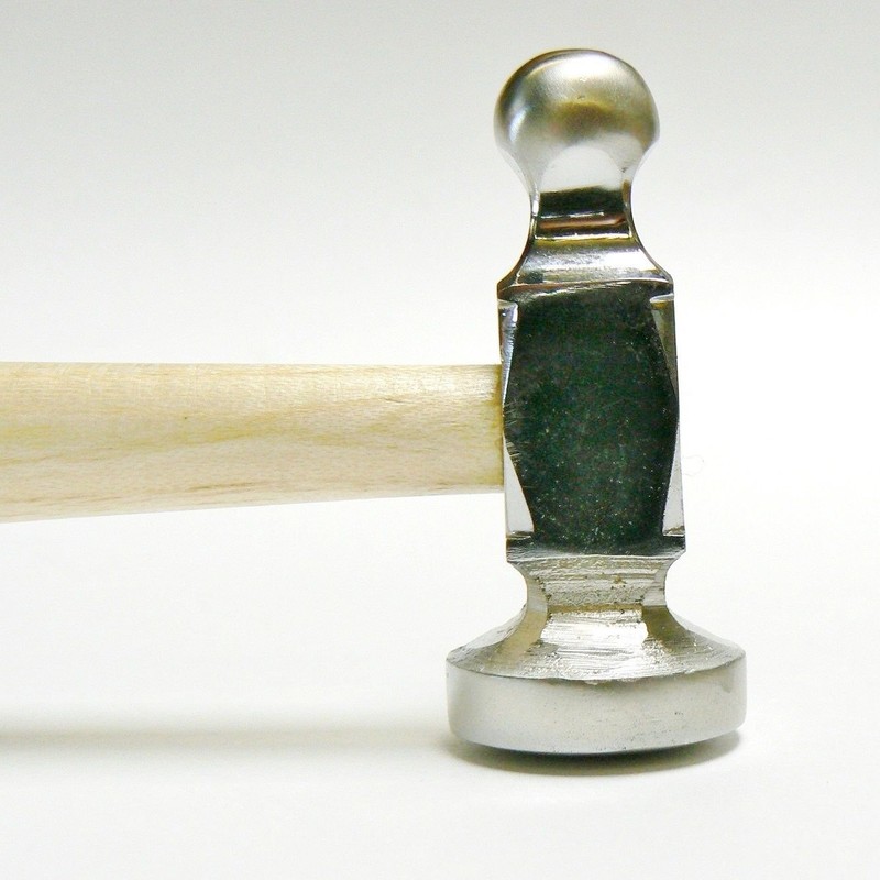 28mm Chasing Hammer Jewelry Hobby Silversmiths Hammers Dome Face Diameter