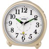 LANDEX YT5316 Table Clock, Alarm Clock, Analog, Constant Light, Light