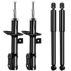 Shocks Struts,OCPTY Front Rear Shock Absorbers for Honda Fits 2007-2008 for Honda Fit 333474 333475 343487 ---4pcs
