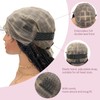 Janyuwool 36" Full Lace Boho Knotless Box Braided Wigs Full