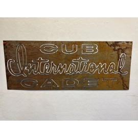 IHC international cub Cadet Wall Sign