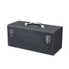 Edward Tools Metal ToolBox - Heavy Duty Portable Tool Box