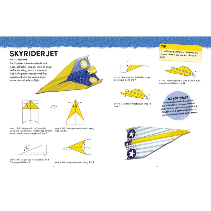 Books Origami Activity Book - Paper Planes