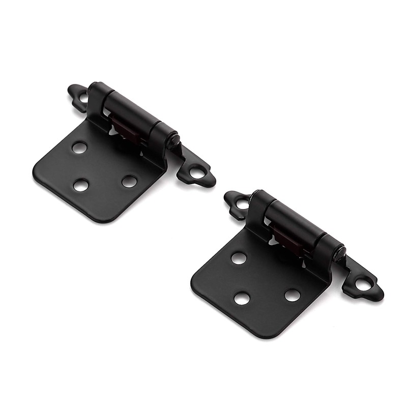Ravinte 60 Pack 30 Pairs 1/2" Overlay Cabinet Door Hinges