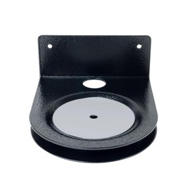 Fbyuitap Metal Wall Mount Compatible with Homepod 2nd gen., Wall Mount Bracket Accessories Compatible with Homepod 2,Wall Stand Cable Management (Black)