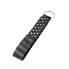 SEANATIVE Black US Flag Auto Decorative Keys Chain with Metal