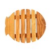 [arteinolivo] Olive Wood Trivet, (Fish)