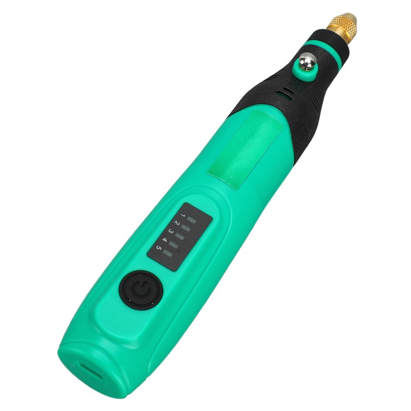 Electric Grinding Pen Rechargeable Cordless Grinder 5 Gears Speed Regulation