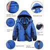 GEMYSE Boy's Waterproof Ski Snow Jacket Fleece Windproof Winter Jacket