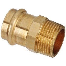 Cornat Press Transition Nipple Fitting 1 Male Threaded Rotguss 1 Joint A 28 mm, W 1, Pack of 1 T6543281B
