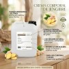 Crema Corporal Extra Hidratante Jengibre 10 Litros Beohemp