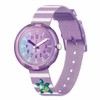 Flick Flak FPNP148 Kids Watch SHINING TURTLE, purple