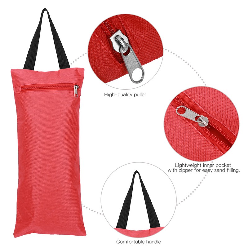 2Pcs 41x18cm No Fill Freeweight Sandbag Thin Arm Accessory for