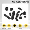 sourcing map 20Pcs Hex Socket Grub Screw, M10x20mm 304 Stainless