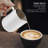 450ml Milk Frothing Pitcher 304 Stainless Steel Steaming Pitcher Milk