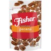 (Roasted Salted) - FISHER Snack Roasted Salted Pecans, Stand-Up Bag,
