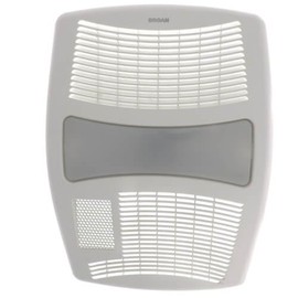 Replacement Grille Assembly with Lens and Sockets for Broan-Nutone Bathroom Fans, OEM # S97016474