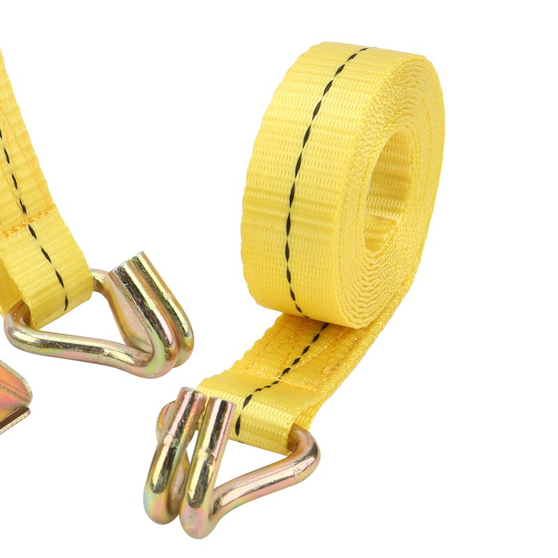 Porable Tensioning Belts Adjustable Cargo Straps Ratchet TieDown Luggage Bag