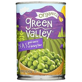 Green Valley, Peas Sweet Organic, 15 Ounce