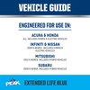 PEAK OET Extended Life Blue Concentrate Antifreeze/Coolant for Asian Vehicles,