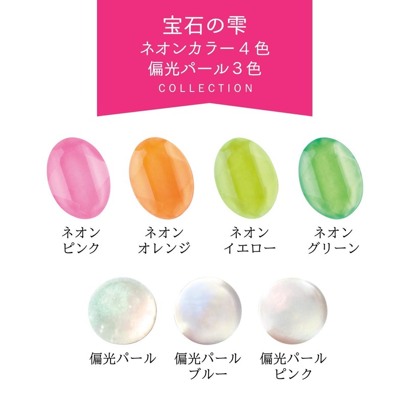 PADICO Resin Colorant Jewel Drops, White, 0.3 fl oz (10