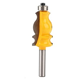 FTVOGUE 8 mm Carbide Dovetail Cutter for Woodworking, 1 Cutting Edge, Router Bit