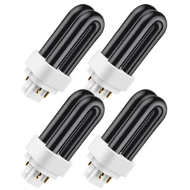 7W 41050 Replacement Bulbs Compatible with Dynatrap DT1050 DT1100 DT1210 DT1250 DT1260, 1/2 Acre Replacement Bulb U Shape Replacement Bulbs Light (4 Pack)